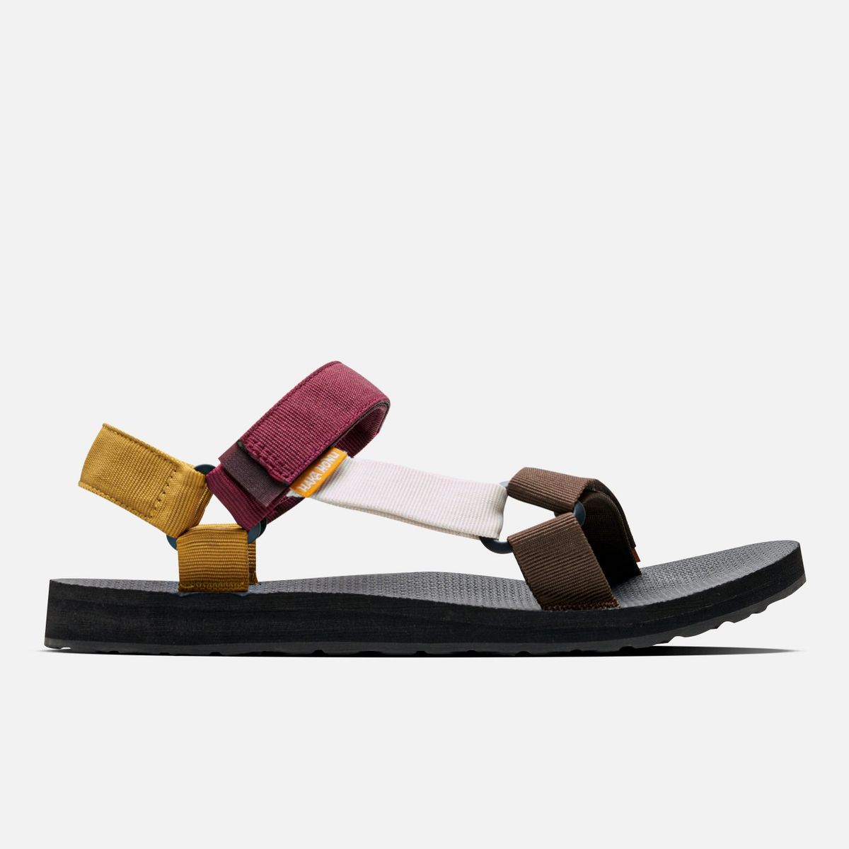 HAKA HONU - Sandalia Hombre Ofqui Multicolor Burdeo Haka Honu