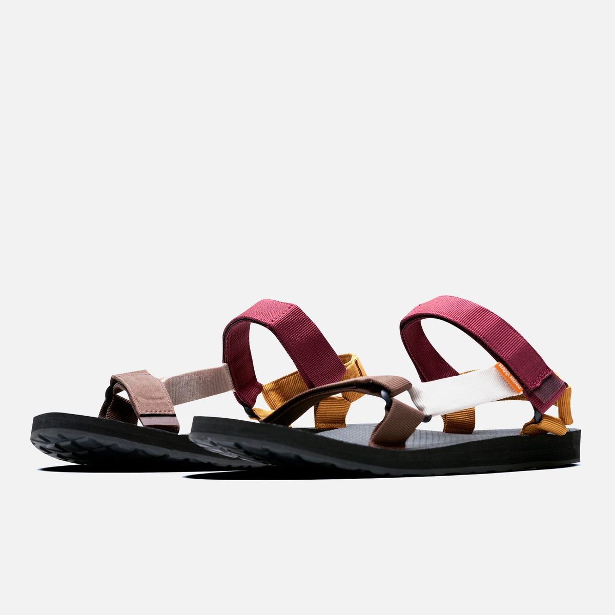 HAKA HONU - Sandalia Hombre Ofqui Multicolor Burdeo Haka Honu