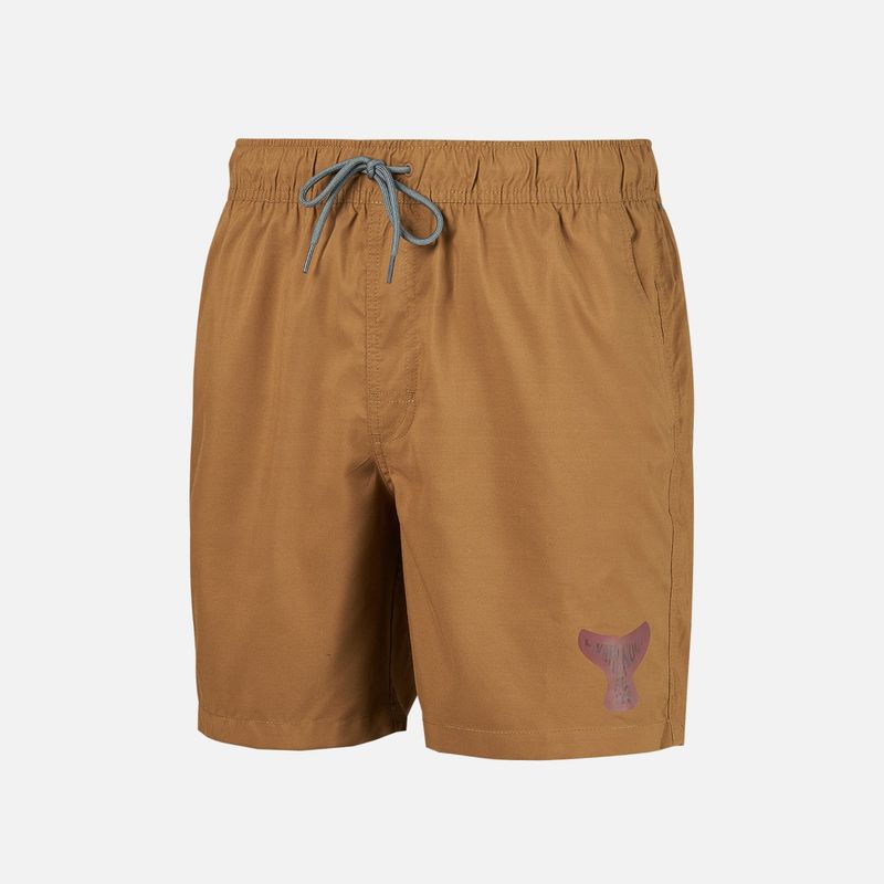 HAKA HONU - Traje de Baño Hombre Anonadado Café Haka Honu