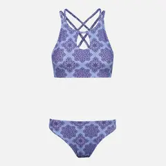 HAKA HONU - Traje de Baño Mujer Fondo de Bikini Full Print Lila Haka Honu.
