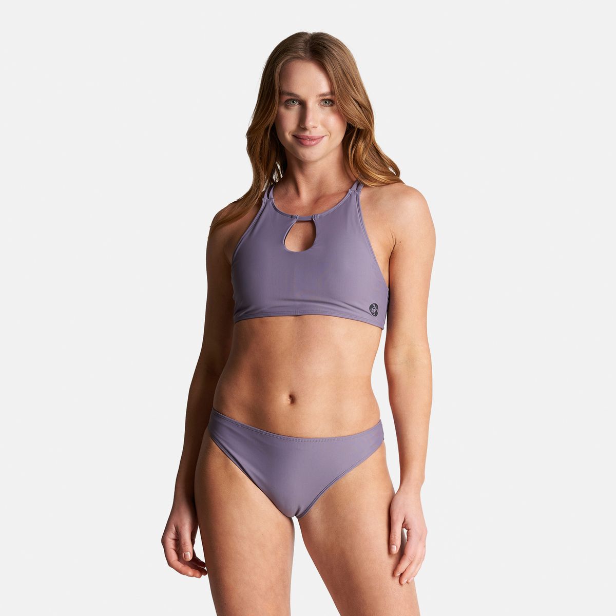 HAKA HONU - Traje de Baño Mujer Fondo de Bikini Purpura Haka Honu