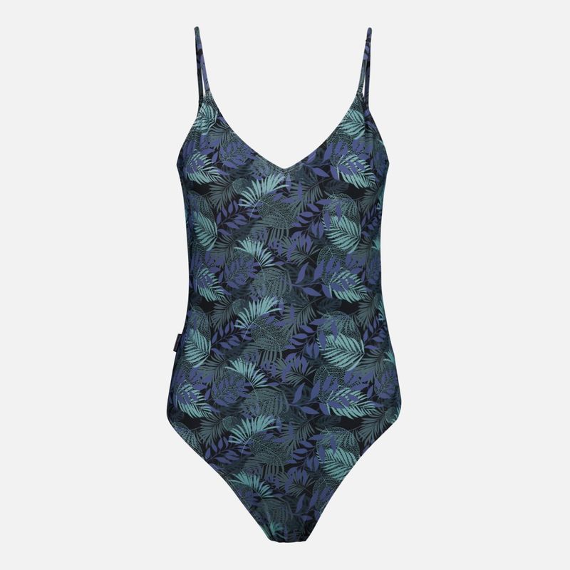 HAKA HONU - Traje de Baño Mujer La Anderson Full Print Lila Haka Honu.