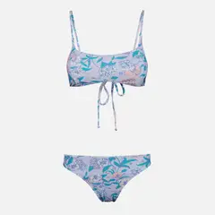 HAKA HONU - Traje de Baño Mujer Sirena Full Print Lila Haka Honu.