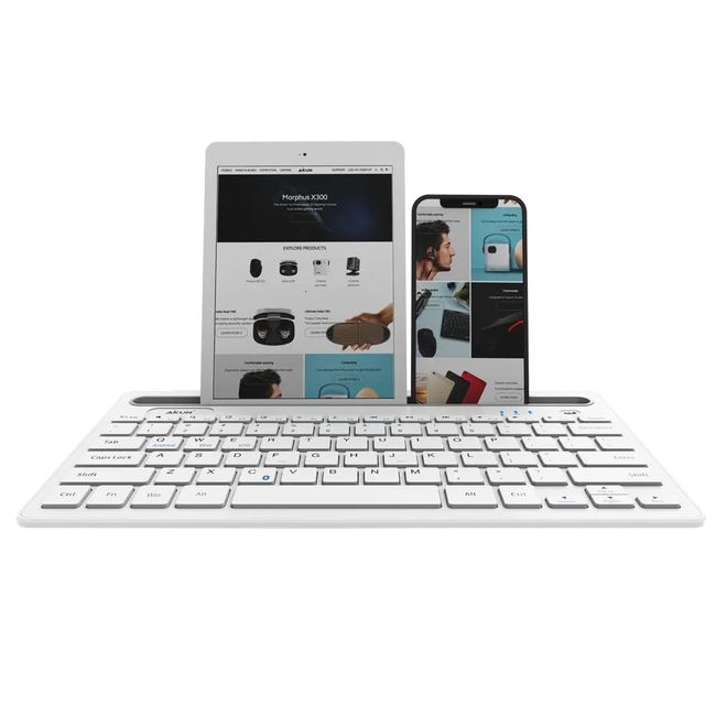 GENERICO - Mini Teclado Inalámbrico Porta Celulares Y Tablet