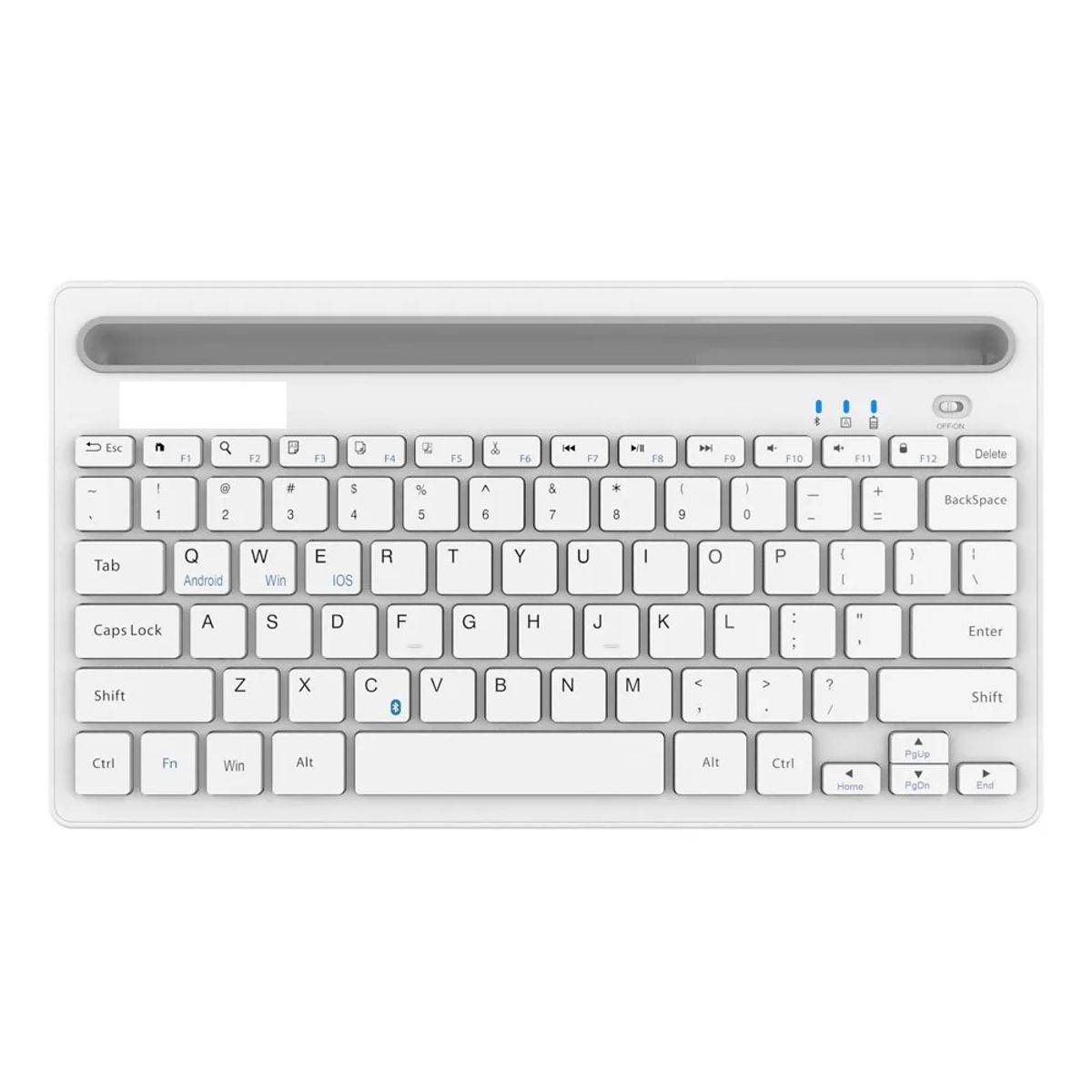 GENERICO - Mini Teclado Inalámbrico Porta Celulares Y Tablet