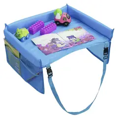 IMPORTCLICK - Mesa de Viaje Infantil para Automóvil Celeste
