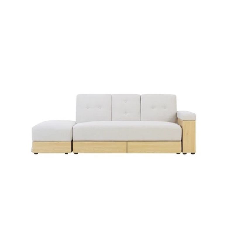 EL BARCO - SOFÁ CAMA TRES CUERPOS ALASKA BEIGE