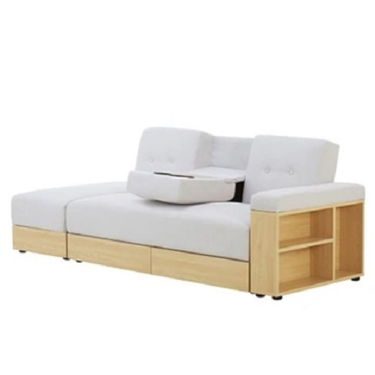 EL BARCO - SOFÁ CAMA TRES CUERPOS ALASKA BEIGE