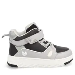 BUBBLE GUMMERS - Zapatilla Niño Bubblegummers Arnie Negro - Gris 34-38