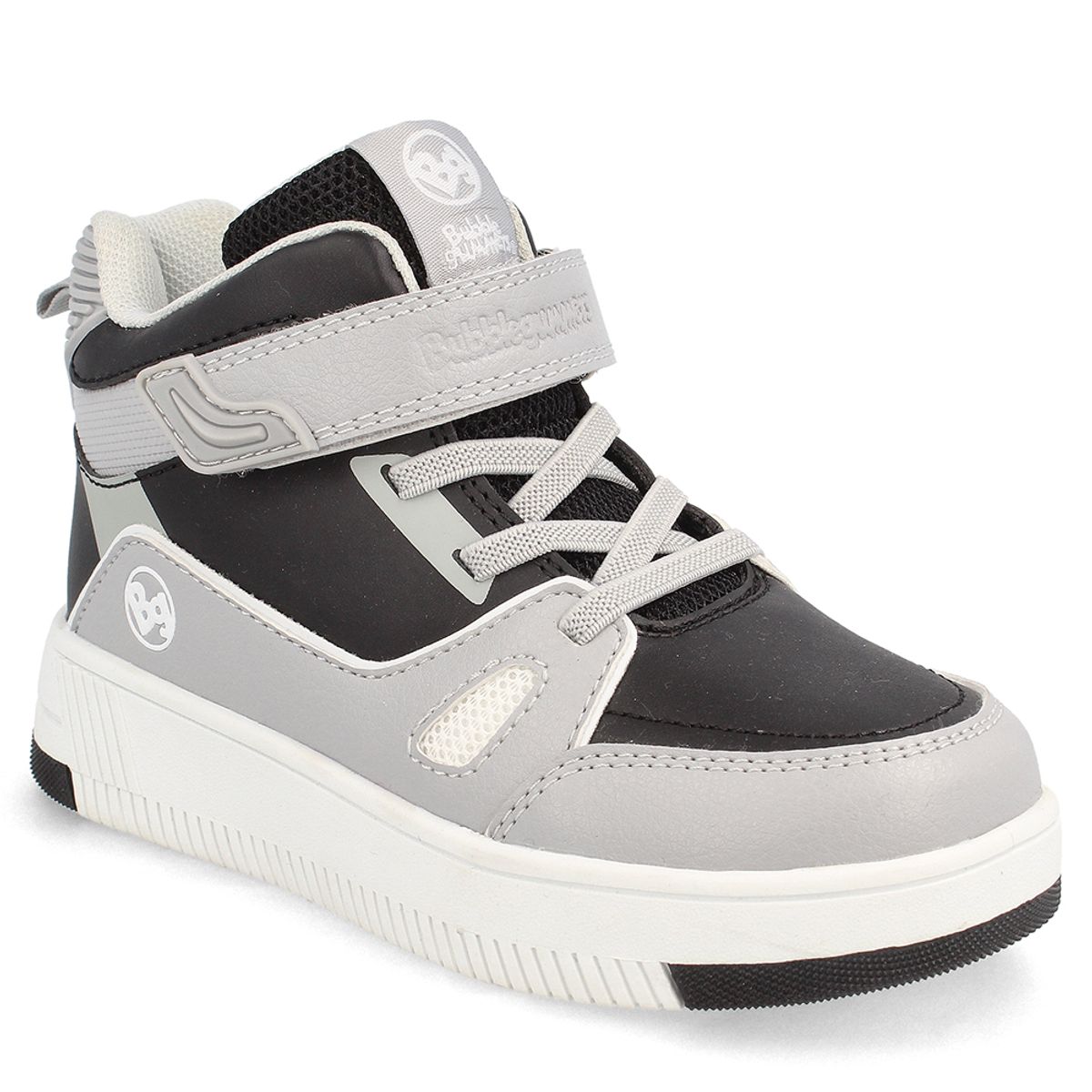 BUBBLE GUMMERS - Zapatilla Niño Bubblegummers Arnie Negro - Gris 34-38