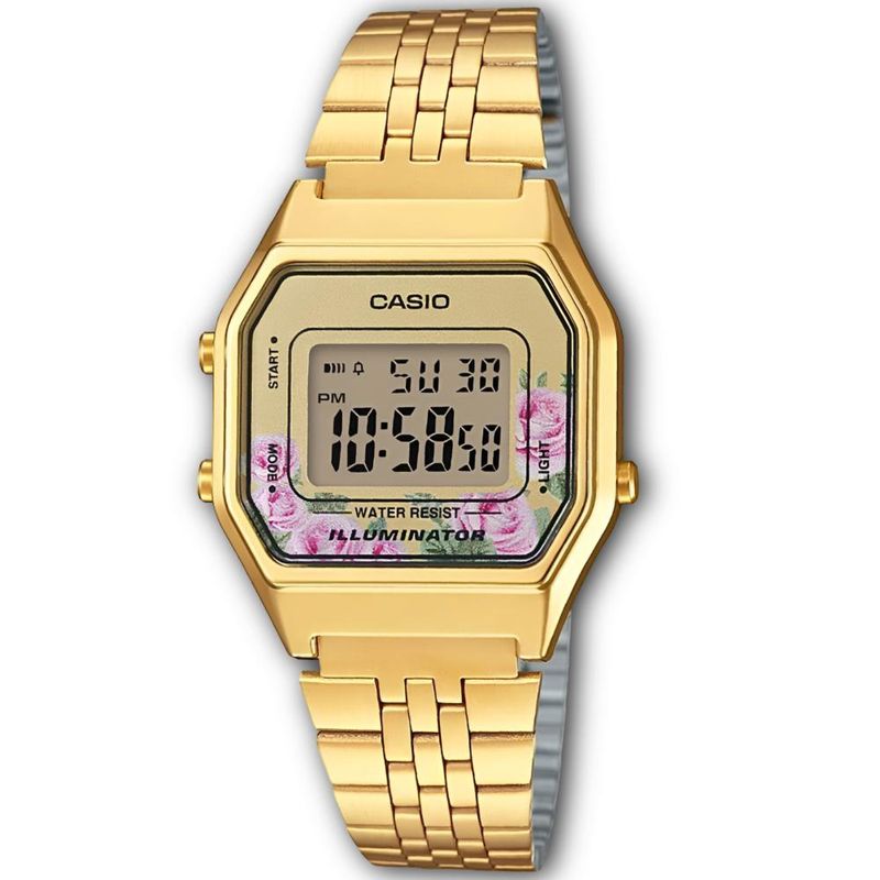 CASIO - Reloj de Mujer Casio Gold Vintage La680Wga-4Cdf - Dorado