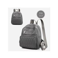 Bolso Mochila Mujer Moda Moow Gris