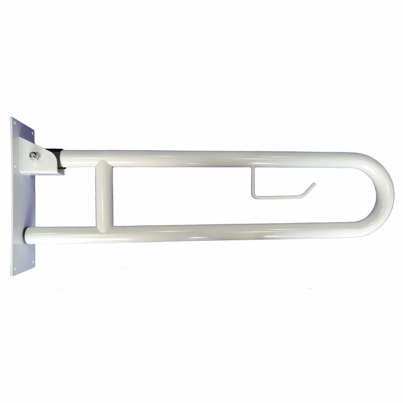 ORTOPEDIA EN LINEA - Barra seguridad abatible esmaltada 80 cm
