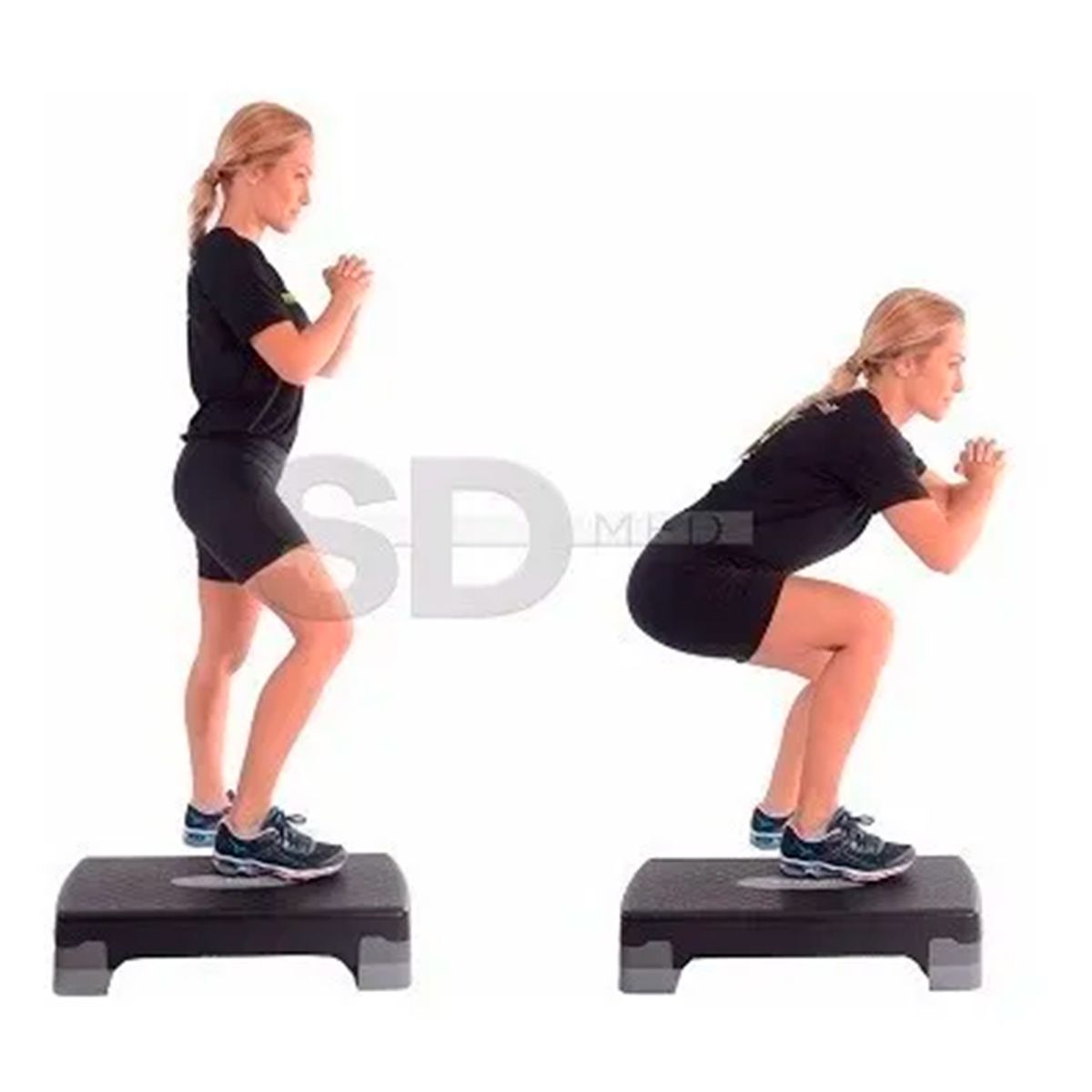 SDFIT - 3x Step Aerobico 2 Niveles - Ejercicio Aerobico