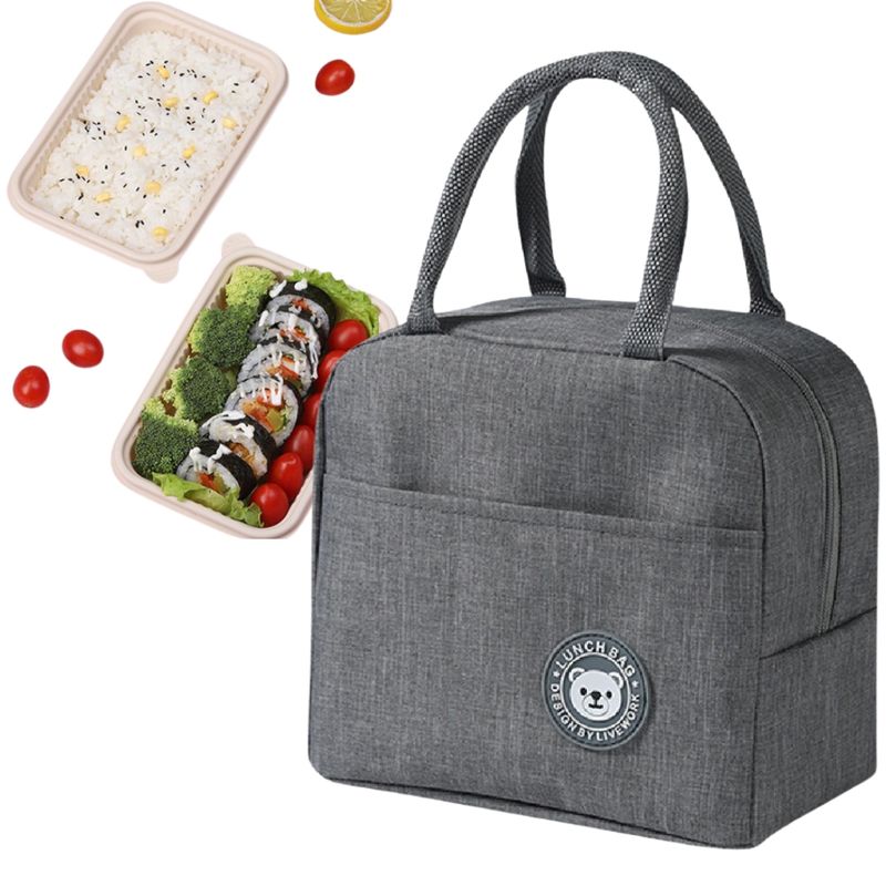 GENERICO - Lonchera Bolsa Térmica Colación Almuerzo Portatil Unisex