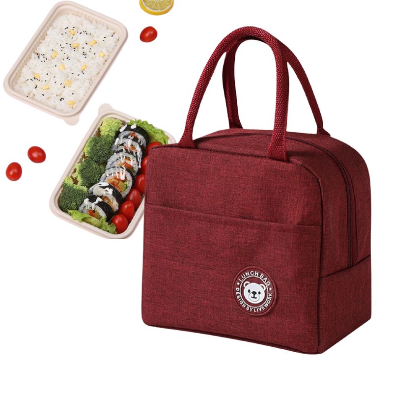 GENERICO - Lonchera Bolsa Térmica Colación Almuerzo Portatil Unisex