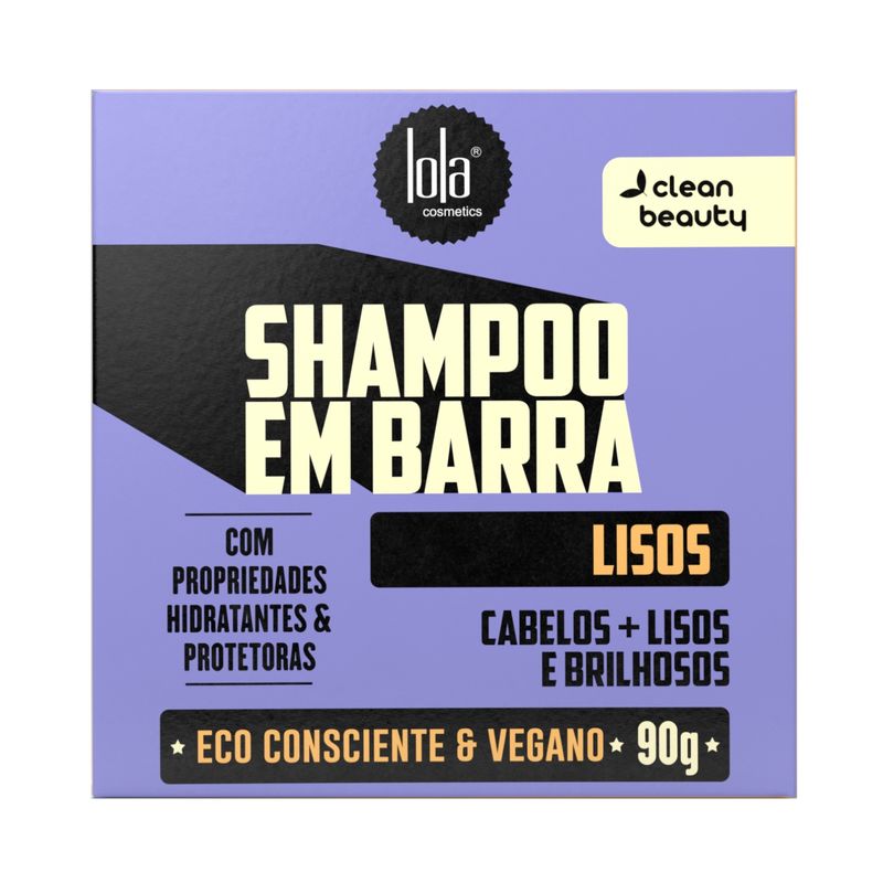 LOLA COSMETICS - Shampoo en Barra Lisos