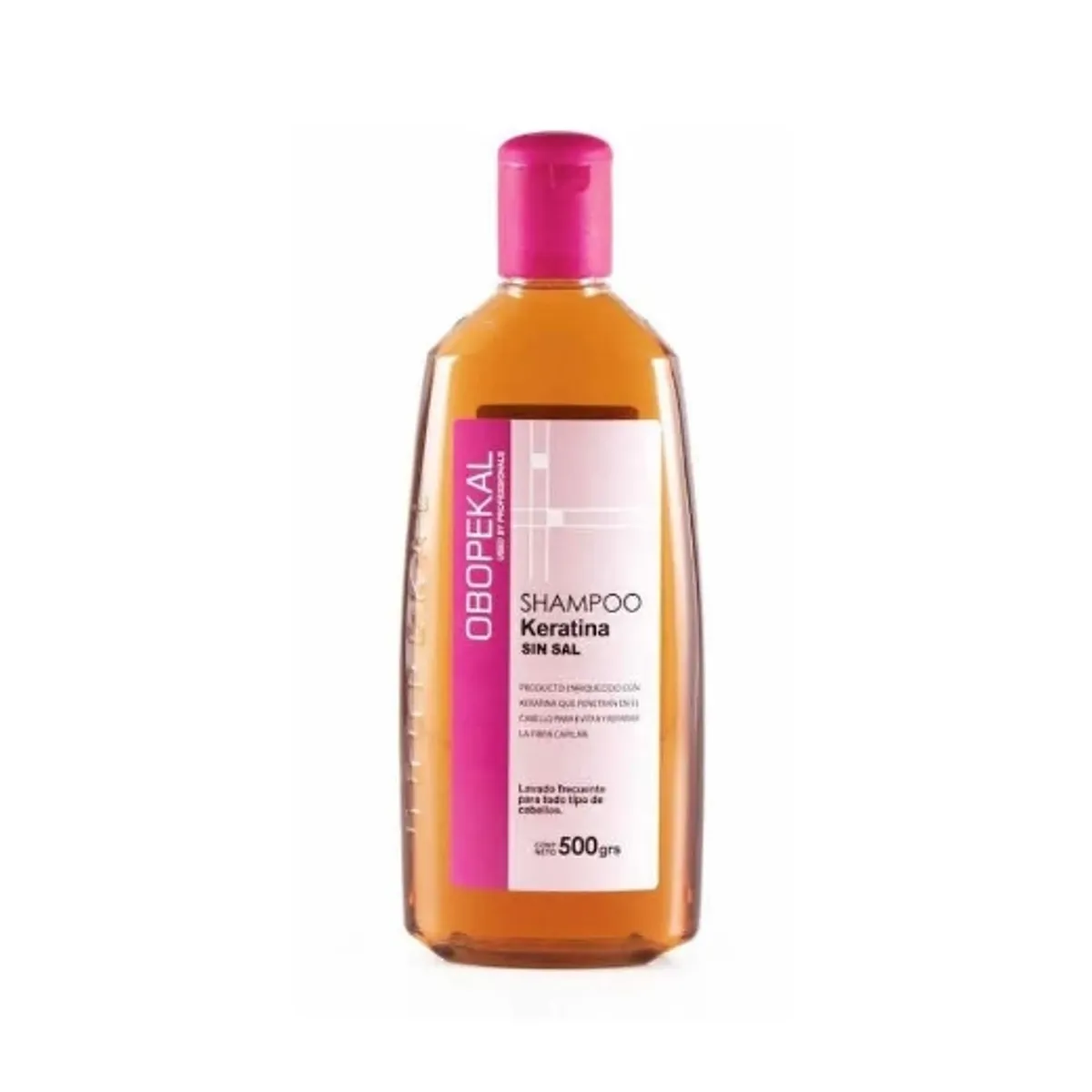 OBOPEKAL - Shampoo Obopekal Keratina Sin Sal 500ml