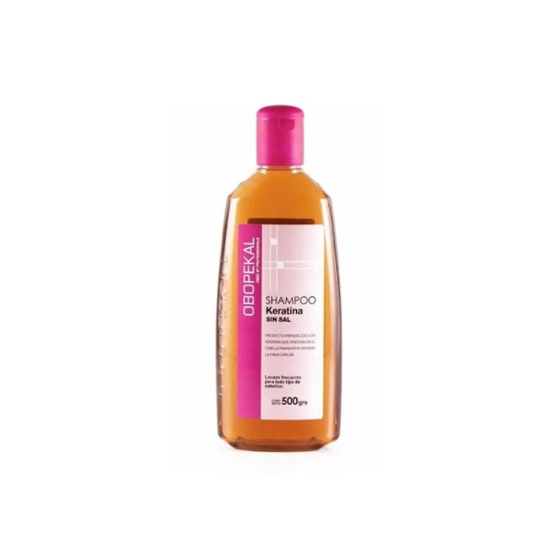 OBOPEKAL - Shampoo Obopekal Keratina Sin Sal 500ml