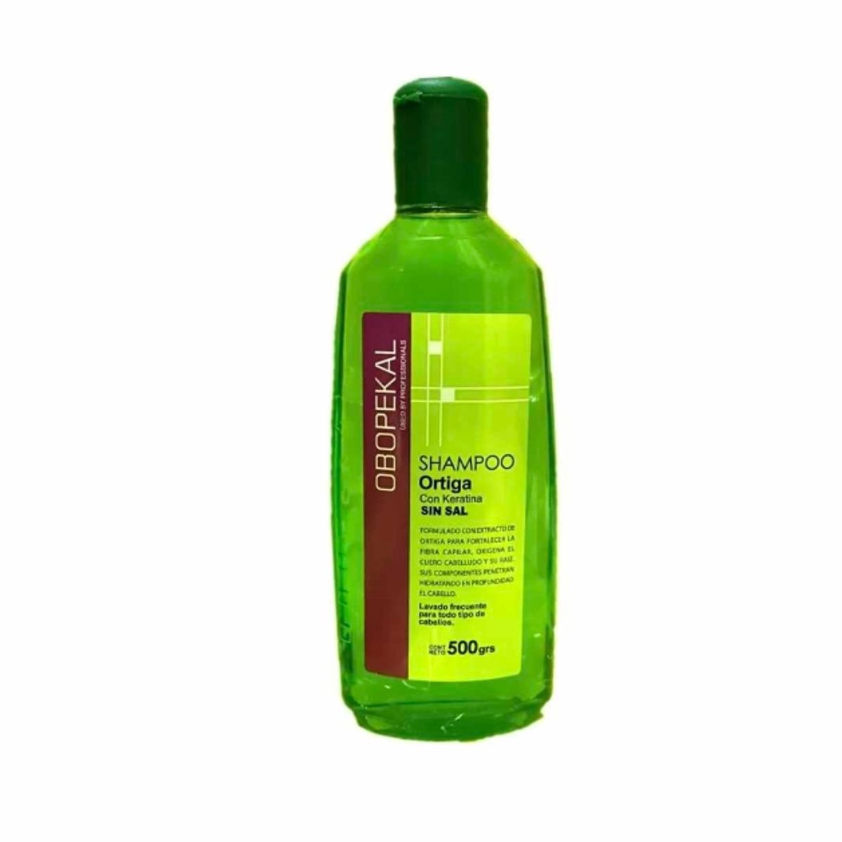 OBOPEKAL - Shampoo Obopekal Ortiga Sin Sal 500ml