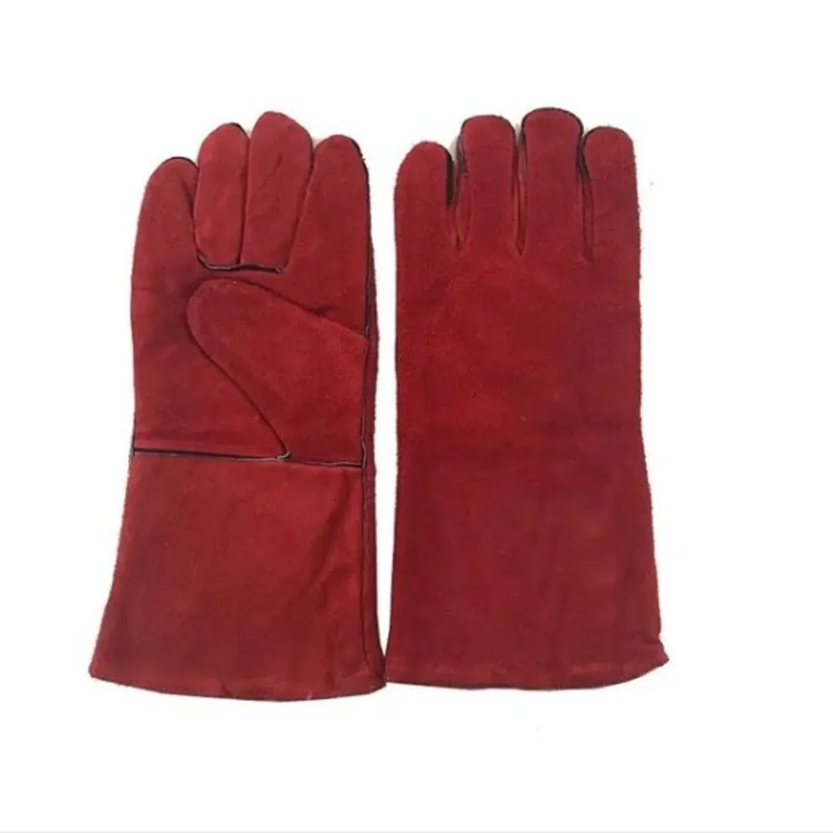 OFERTABKN - Pares Guantes Para Soldar Descarne Rojo