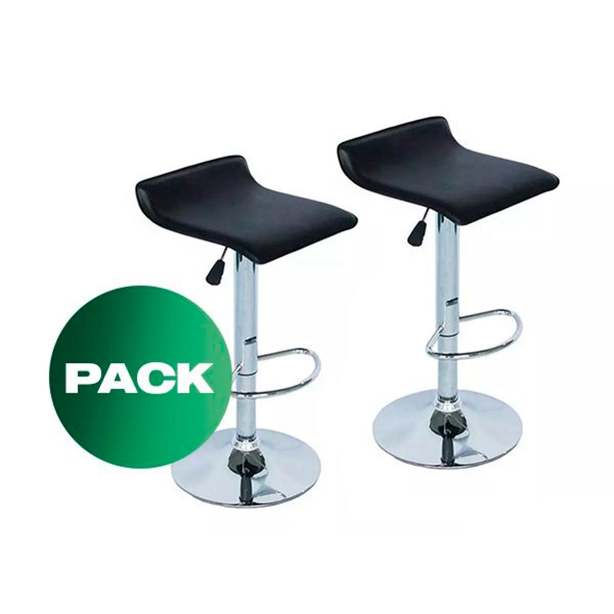 SDFIT - Sillas de Bar Pack 2x Unidades  Modelo B008