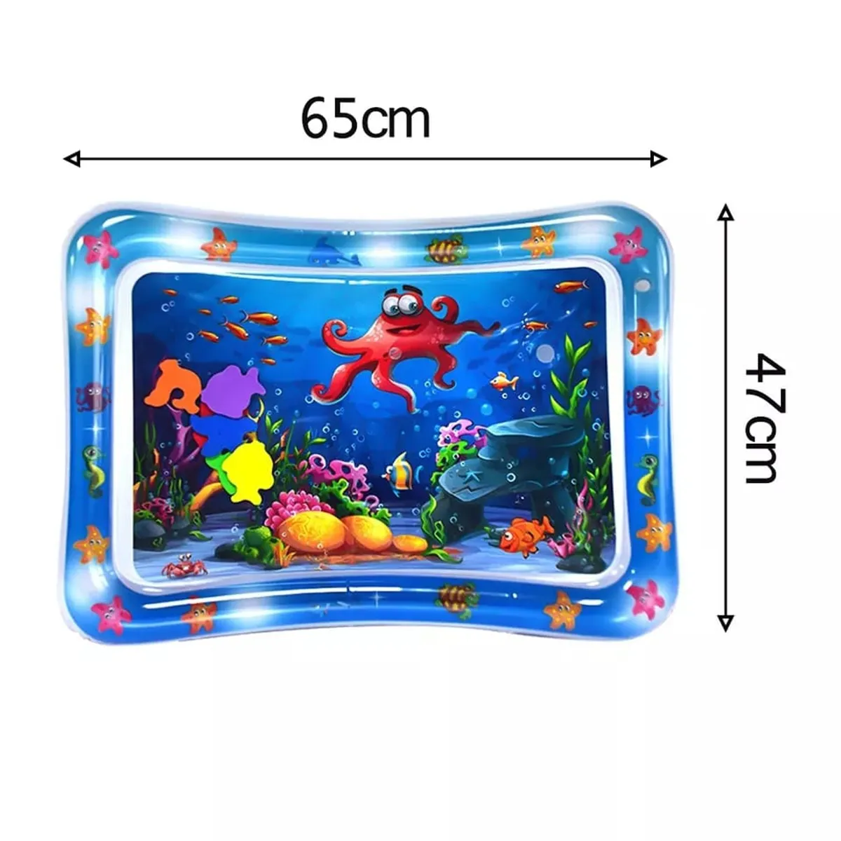 GENERICO - Alfombra de Agua Infable Sensorial para Bebe Cojin Estimulacion