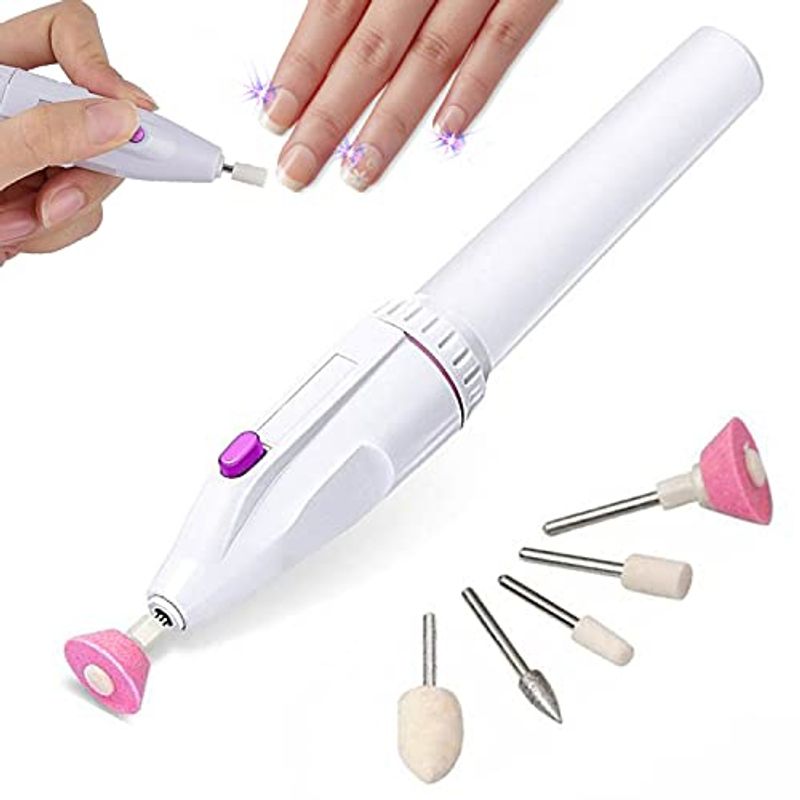 UNIVERSAL - Pulidor Limador Uñas Manicura Pedicura 5 Pzas
