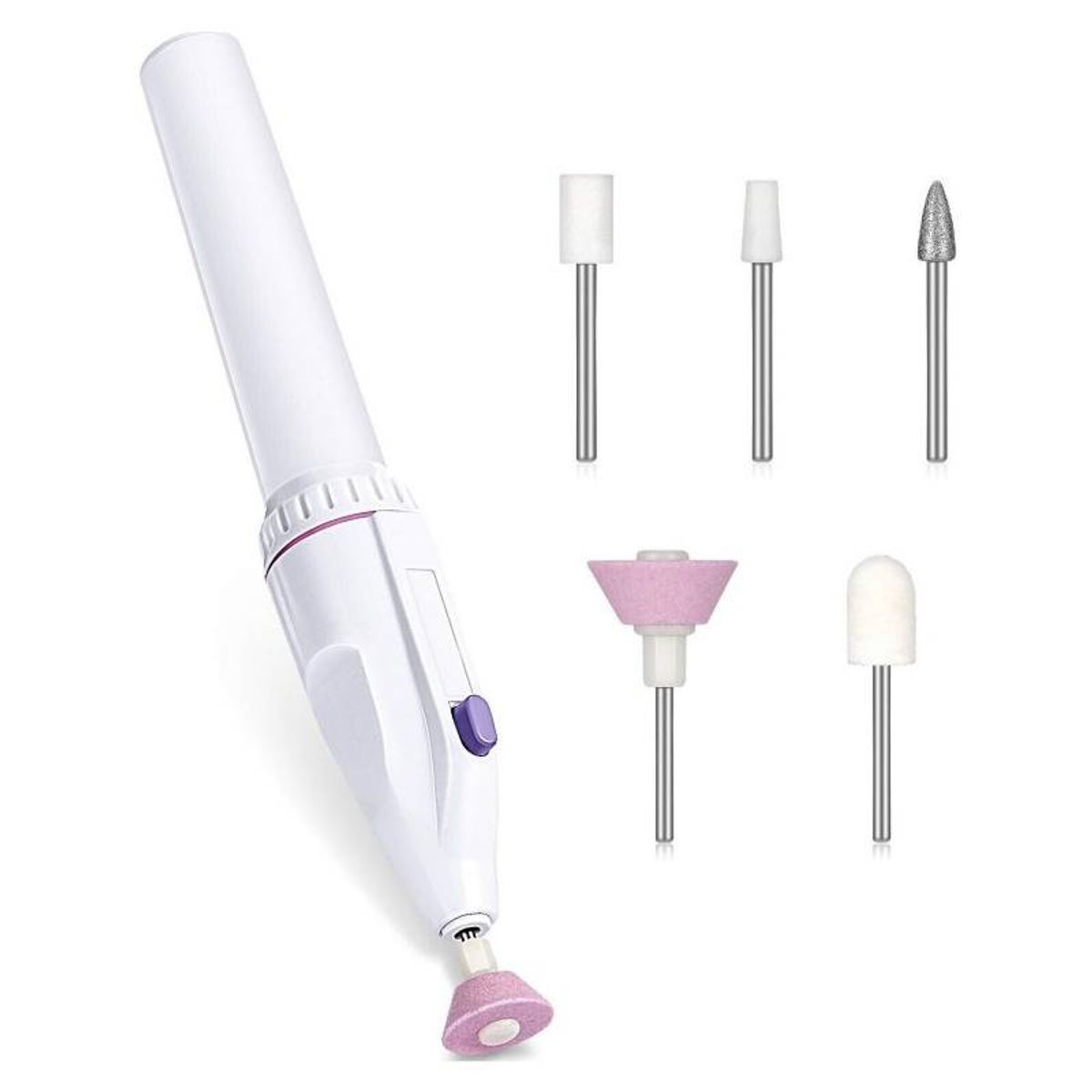 UNIVERSAL - Pulidor Limador Uñas Manicura Pedicura 5 Pzas