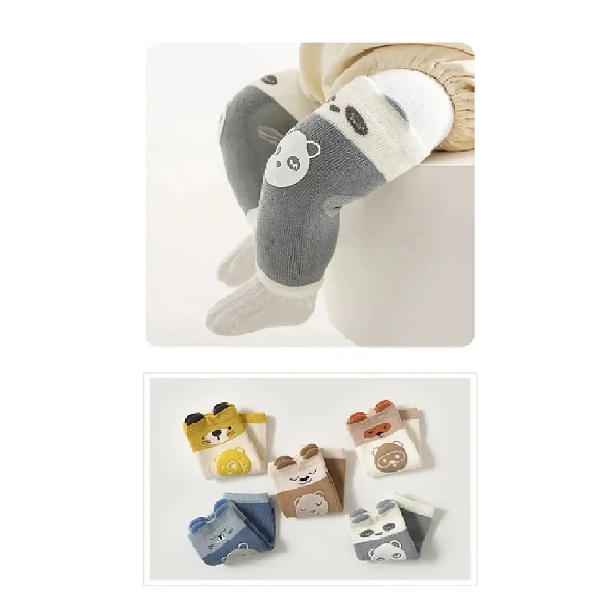 UNIVERSAL - Par de Rodilleras antideslizante para bebes