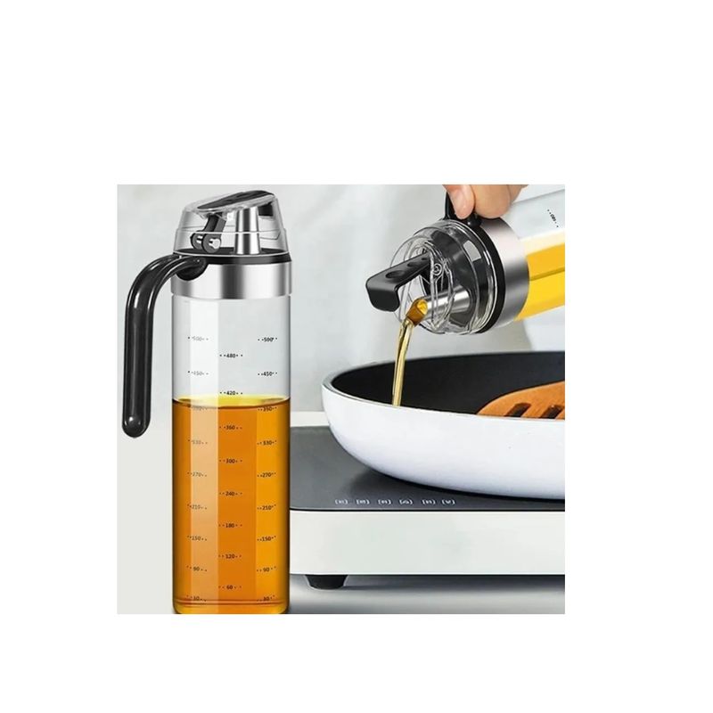GENERICO - Botella De Vidrio Dispensador De Aceite Vinagre