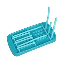 GENERICO - Secador escurridor Organizador de Mamadera Turquesa