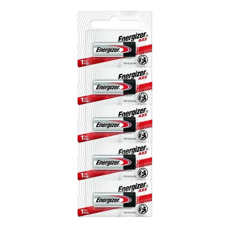 ENERGIZER - Pack 5 pilas A23 Energizer 23A 12v Alcalinas