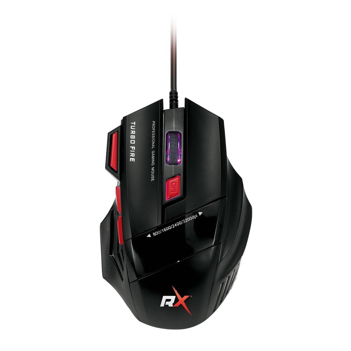 REPTILEX - Mouse Gamer ReptileX 6 3600 dpi Retroiluminado