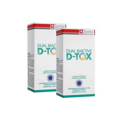 Imagen 2 del producto Suplemento Alimentico Dual Biactive Detox Complejo Probioticos 2 Meses