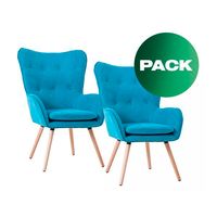 Set de 2x Sillas sitial poltrona Marshall calipso Modelo B5077-2