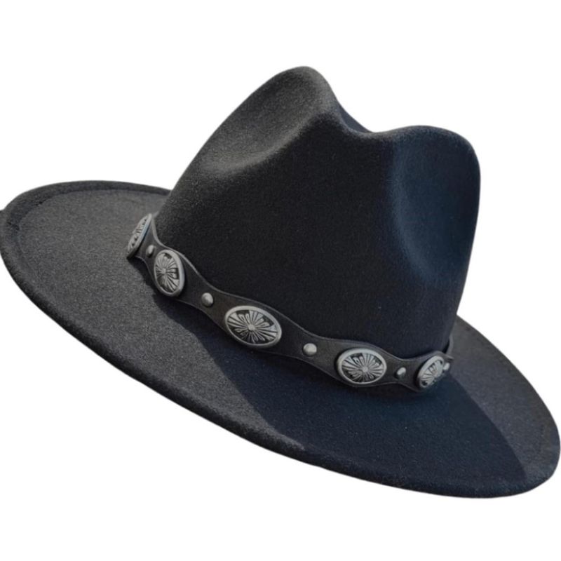 AHIMSA CHIC - Sombrero Negro Carilo