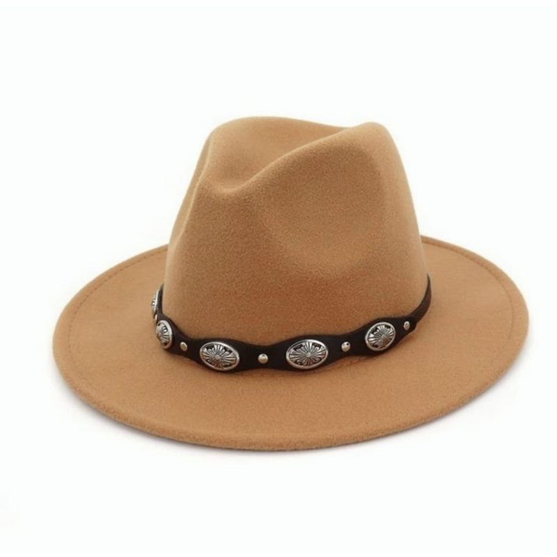 AHIMSA CHIC - Sombrero Camel Carilo