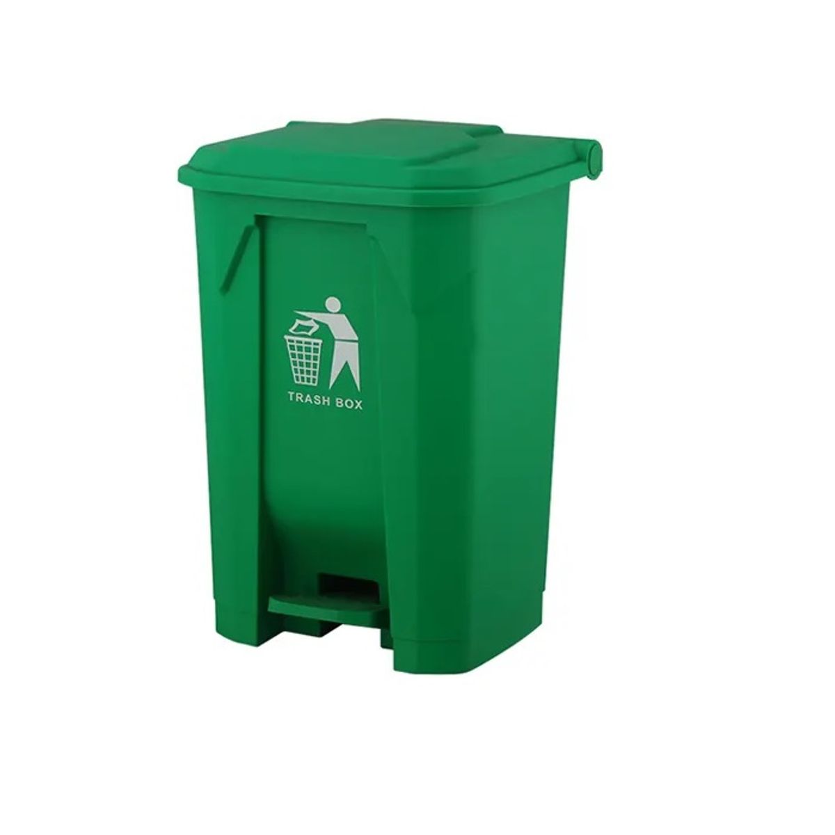 GENERICO - Basurero Contenedor De Basura 50 Litros Con Pedal - Verde