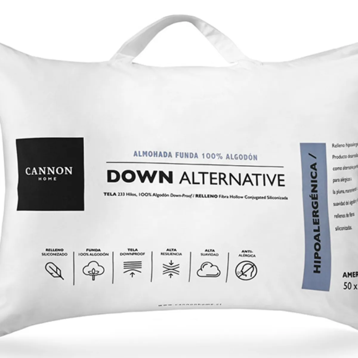 CANNON - Almohada Cannon Premium  Alternative 50X70cm