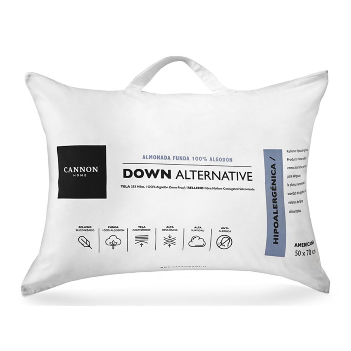 CANNON - Almohada Cannon Premium  Alternative 50X70cm