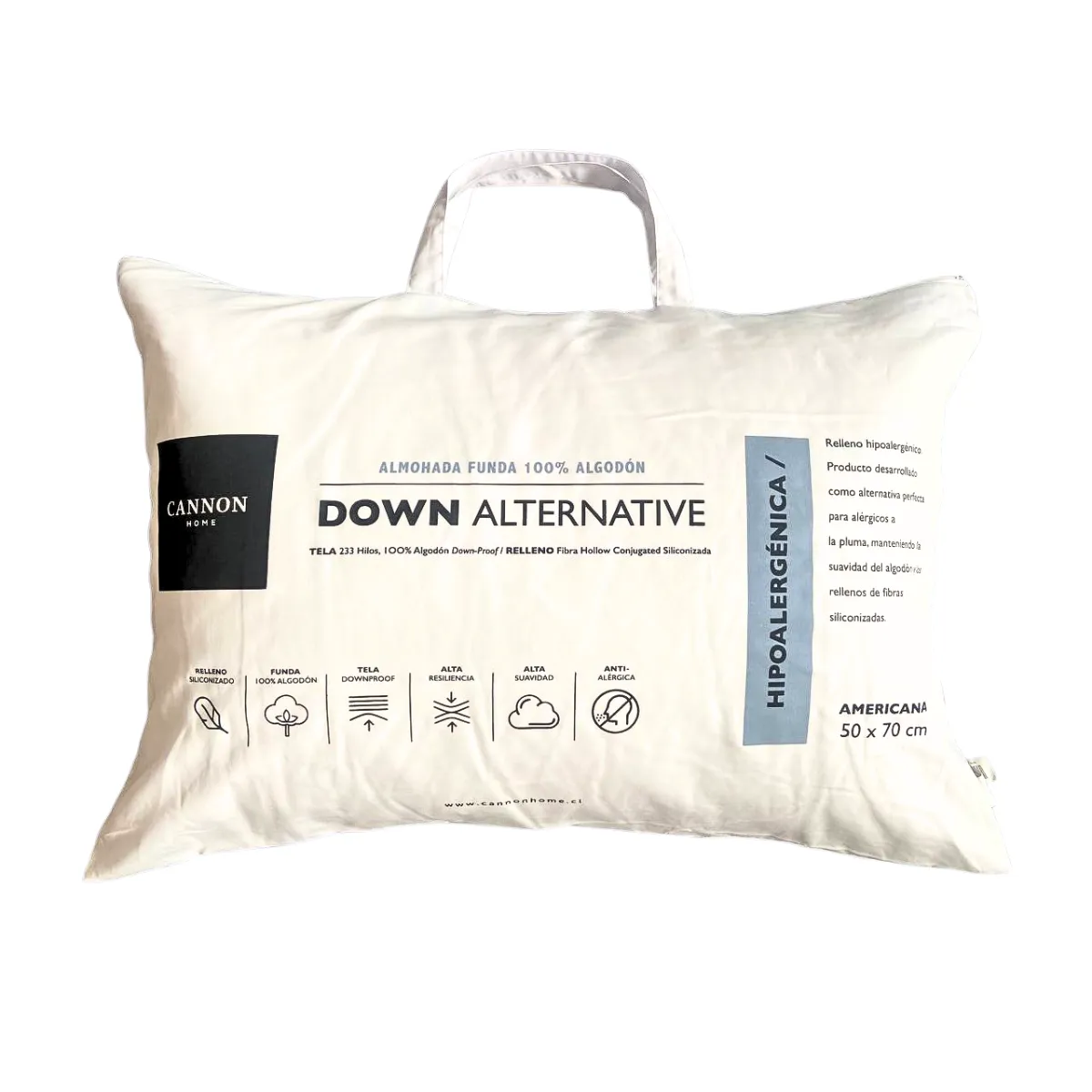 CANNON - Almohada Cannon Premium  Alternative 50X70cm