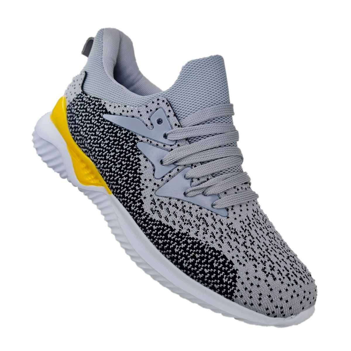 GENERICO - Zapatilla Hombre Deportiva Running Gris - 780