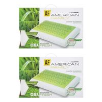 Pack 2 Almohada Viscoelastica Gel Fresh Memory Foam Af 60x40cm