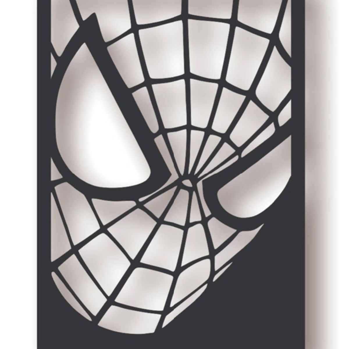 GENERICO - Cuadro Spider-Man Decorativo Artesanal  en Madera Mdf