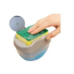 GENERICO - Dispensador De Jabón Liquido Para Lava Platos Con Esponja