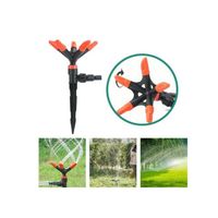 Aspersor Rociador De Agua Para Cesped Giratorio 360° Aspersor Jardin