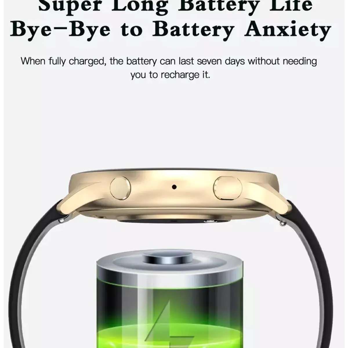 STARTECHOFFICE - Smartwatch Deportivo con Medición de Salud 20 Modos de Entrenamiento Notificaciones Compatible