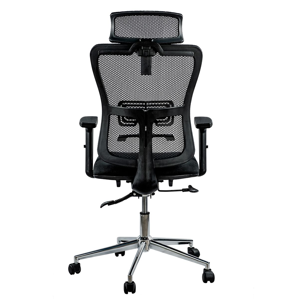 GENERICO - Silla Ergo Ajustes Altura Brazos Respaldo Cabecero y Apoyo Lumbar