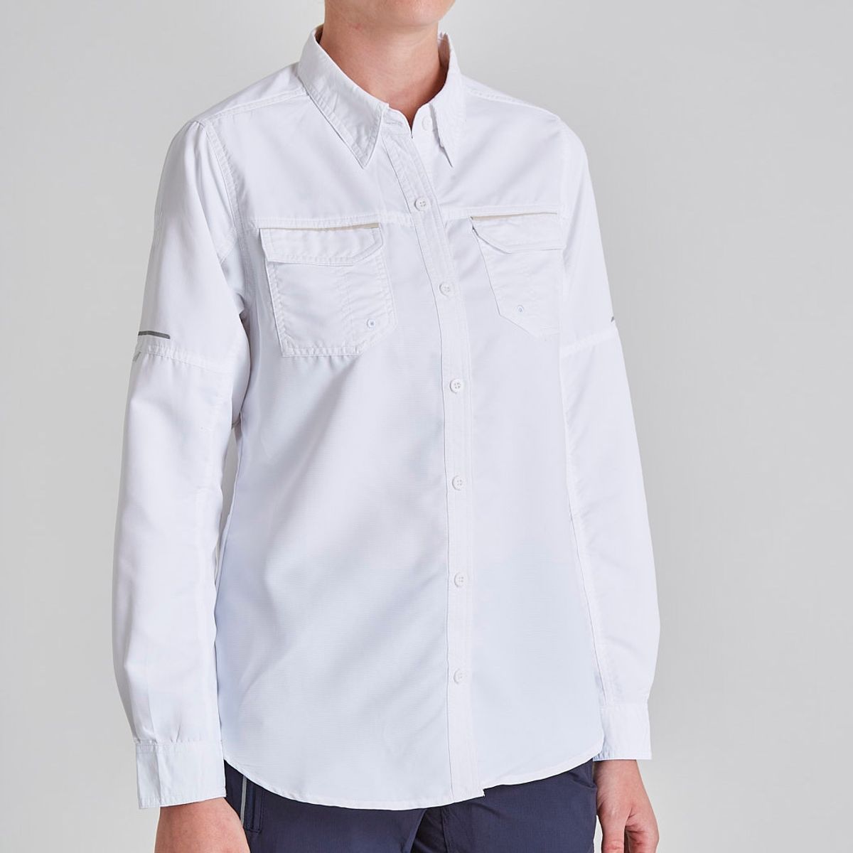 T WORLD - Blusa Outdoor secado rápido con filtro UV…